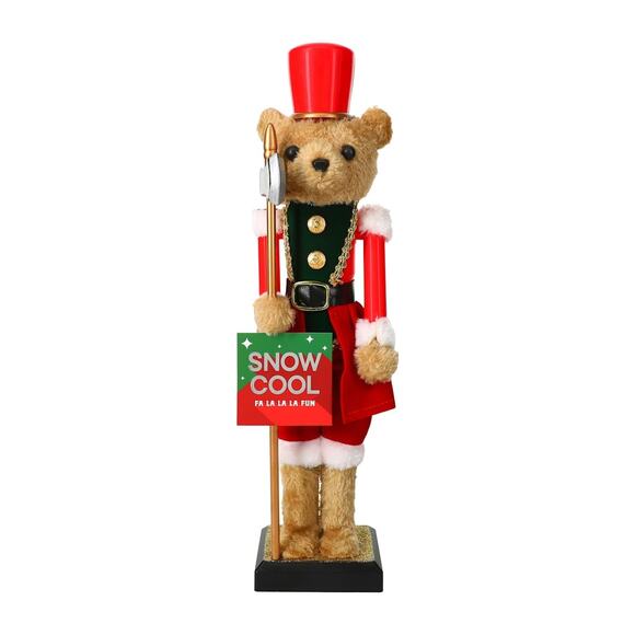🔥 Christmas Nutcracker Bear 15 in Decor BNWT🔥 - Picture 1 of 3